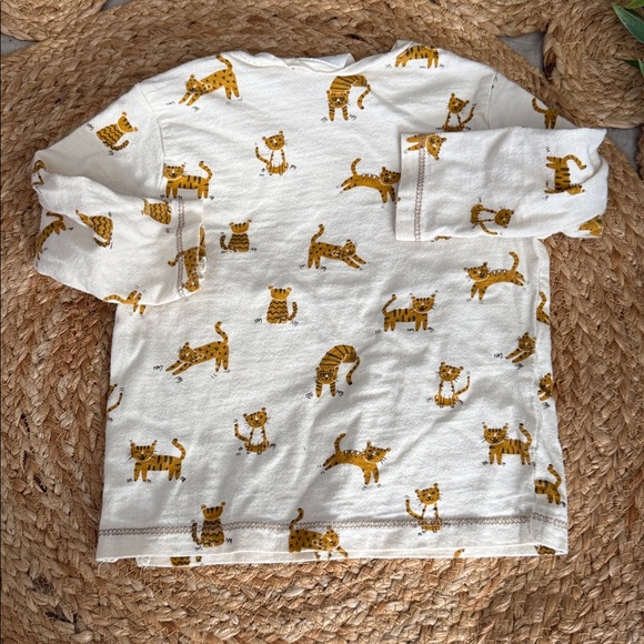 Zara 9-12 mo tiger Longsleeve tee. - Picture 2 of 6
